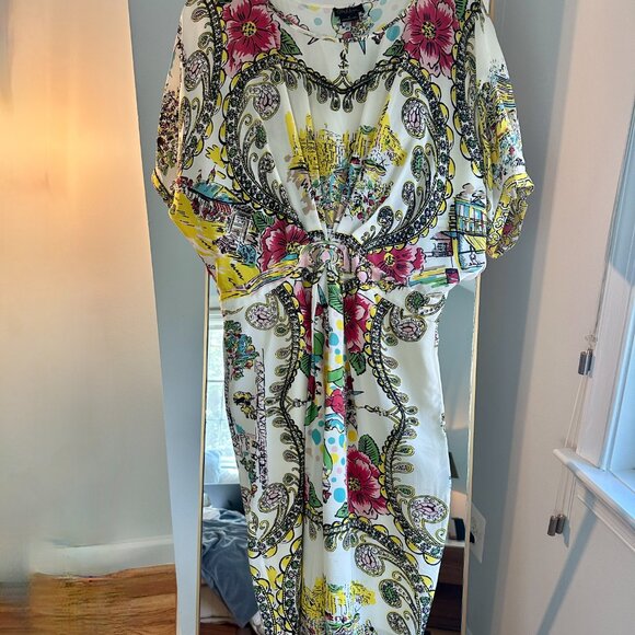 Anthropologie Collette Dinnigan Scenic Silk Dress - Picture 7 of 7